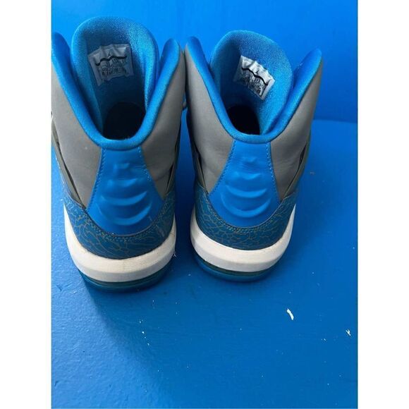 Nike Jordan Air Incline Flight Shoes Basketball Grey Blue White Size 13 - Picture 5 of 6